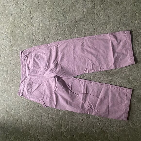 Light Pink Wide Leg Pocket Pants - Picture 4 of 4